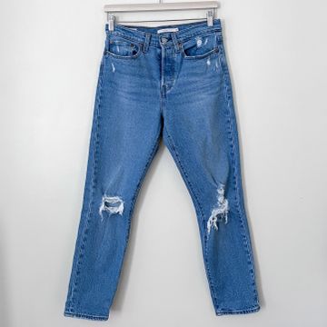 Levi's - Jeans taille haute (Bleu, Denim)
