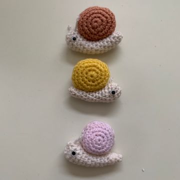 Handmade - Keyrings (Yellow, Pink, Beige)