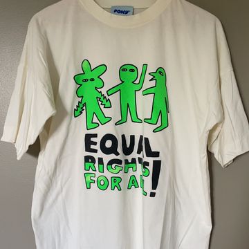 Pony - Short sleeved T-shirts (White, Black, Green)