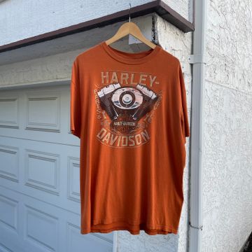 Harley Davidson  - T-shirts (Orange)