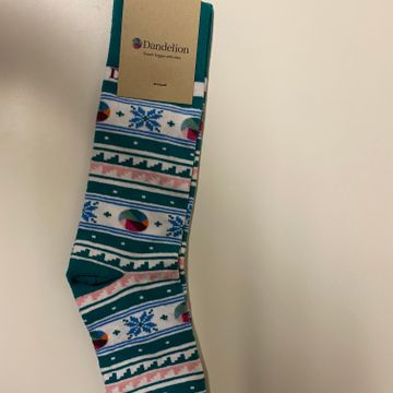 Dandelion - Casual socks (White, Blue, Green)