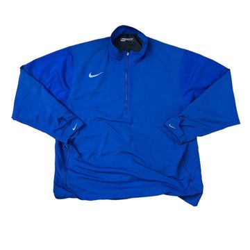 Nike - Veste coupe-vent (Blanc, Bleu)