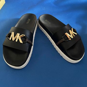 MICHAEL KORS - Flat sandals (White, Black)