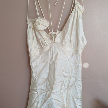 Zara - Robes d'été (Blanc)