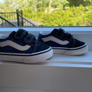 Vans - Chaussures de bébé (Blanc, Noir, Bleu)