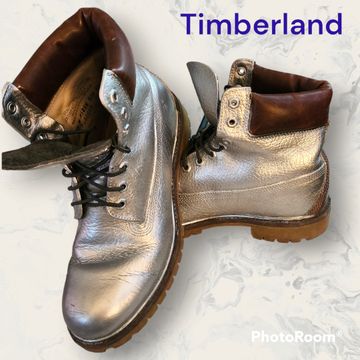 Timberland - Combat boots (Brown, Silver)