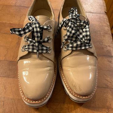 Zara - Oxford shoes (Beige)