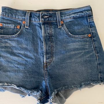 Levis - Shorts en jean (Bleu)