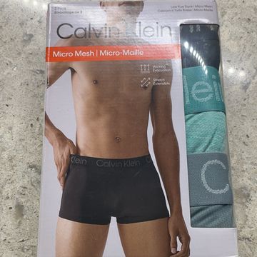 Calvin Klein - Boxeurs slips (Noir, Gris, Turquiose)