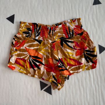 Billabong - Shorts en dentelle (Jaune, Orange, Rouge)