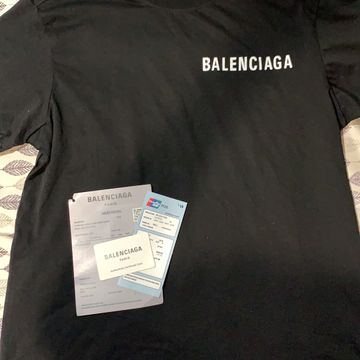balenciaga - Short sleeved T-shirts (Black)