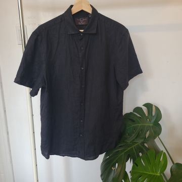 Black brown - Button down shirts (Black)