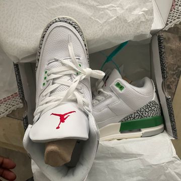 Air Jordan  - Sneakers (Blanc, Vert)