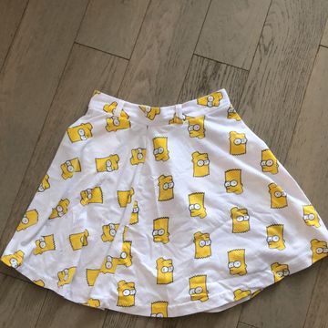 N/a - Jupes taille haute (Blanc, Jaune)