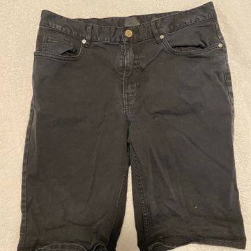 H&M - shorts en jean (Noir)