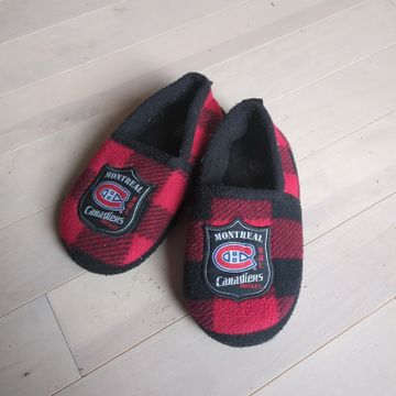 NHL, Canadiens - Slippers (Black, Red)