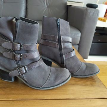 Hush Pupies - Heeled boots (Grey)