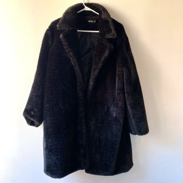 Boohoo - Faux fur coats (Black)