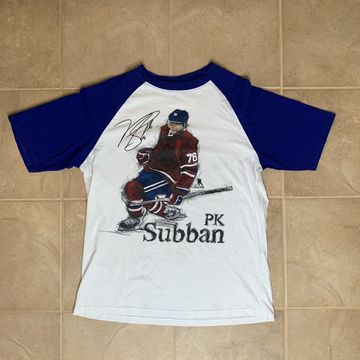 NHL - T-shirts (Blanc, Bleu)