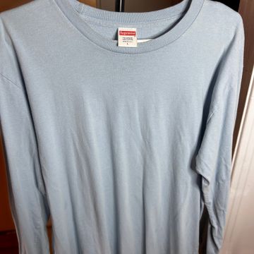 Supreme  - Long sleeved T-shirts (Blue)