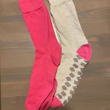 Socks - Bas pour tous les jours (Rose, Beige)