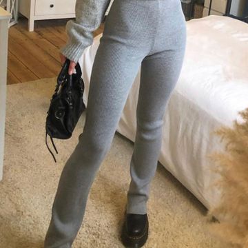 Zara - Leggings (Grey, Silver)