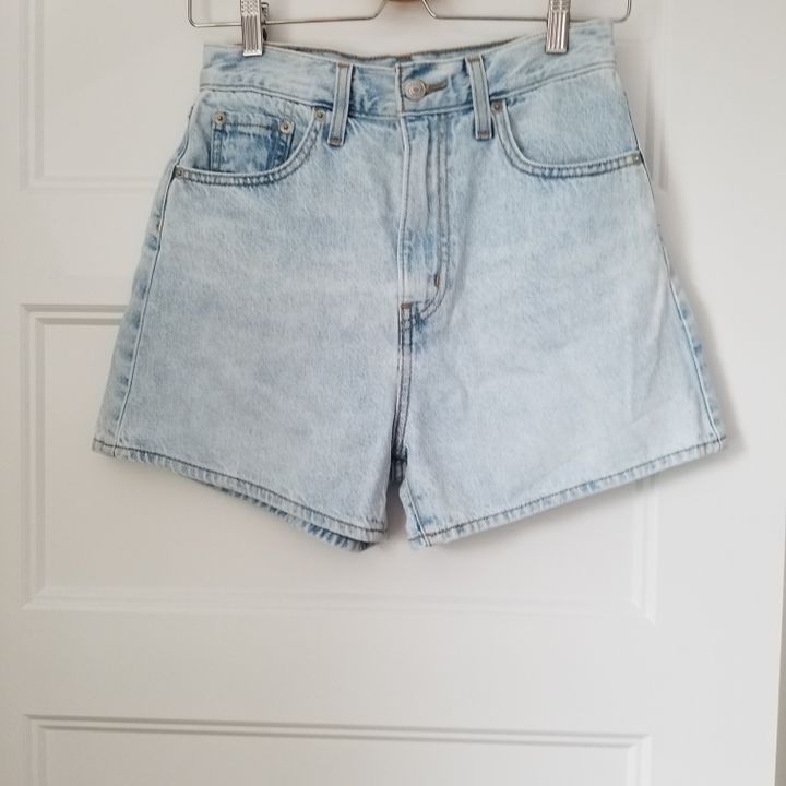 Denim shorts levis sale