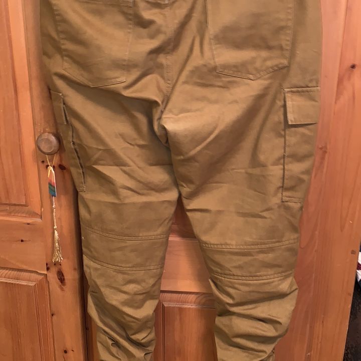 American Stitch Orange Cargo Pants