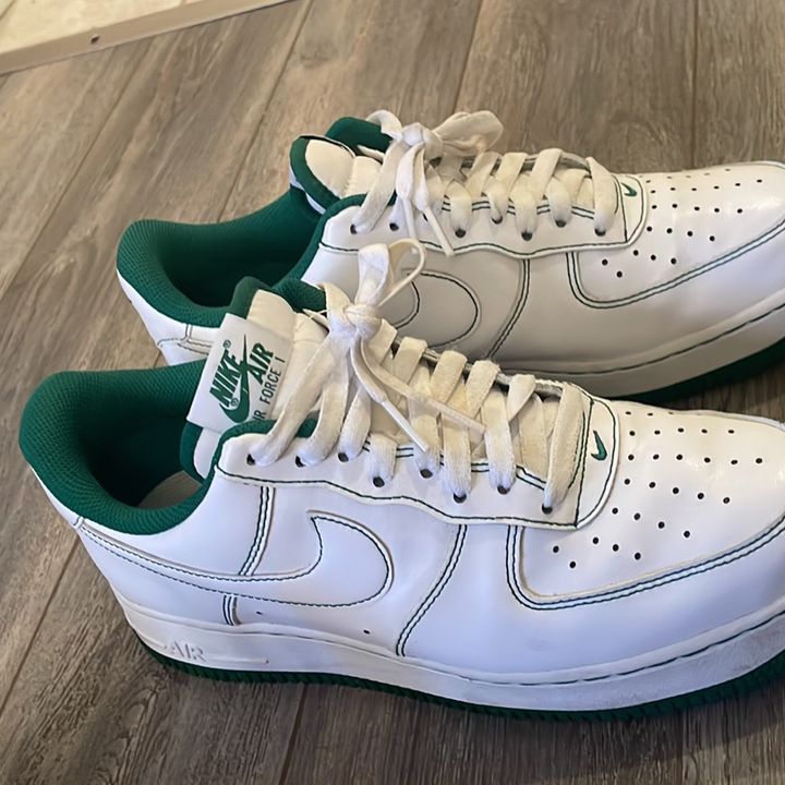 Nike Air Force 1 '07 'Contrast Stitch - White Pine Green