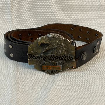 Harley-Davidson  - Belts (Brown, Silver)
