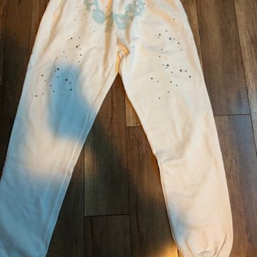 Sp5der - Harem pants (White, Grey)