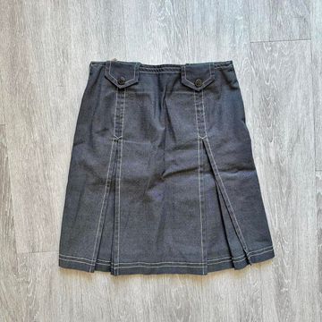 BURBERRY - Mini-skirts (Grey)