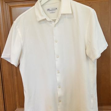 Zara - Plain shirts (White)