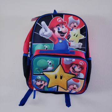 Super Mario - Sacs à dos (Noir, Bleu, Rouge)