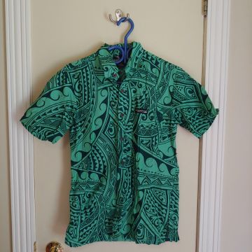 Mo cean surf fiji - Chemises à motifs (Vert)