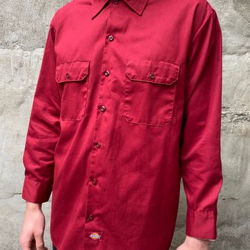 Dickies - Chemises unies (Rouge)