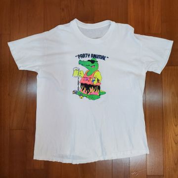 Vintage - T-shirts (White, Green)