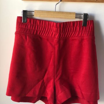 H&M - Shorts taille haute (Rouge)