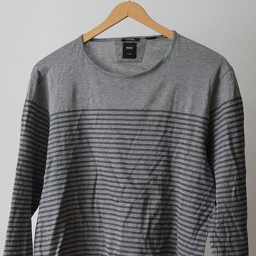 Hugo Boss - Long sleeved T-shirts (Black, Grey)