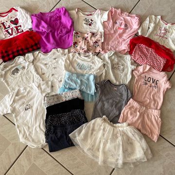 Assorted - Clothing bundles (Pink, Red, Grey)