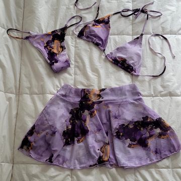 Shein - Bikinis & tankinins (Lilac, Gold)