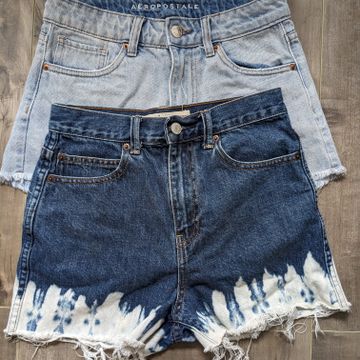 Gap white jean sales shorts