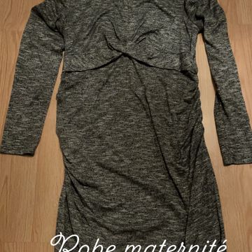 Robe maternité - Maternity dresses (Grey)