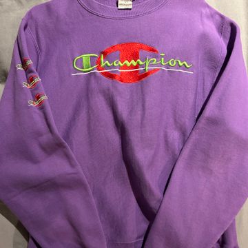 Champion pop colors crewneck hot sale sweatshirt