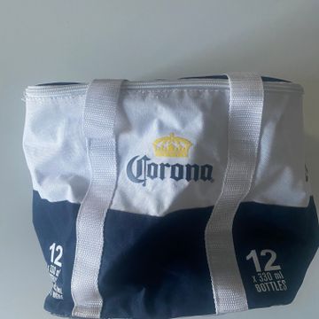 Corona - Tote bags (White, Blue)