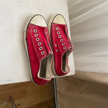 Converse - Chaussures plates (Rouge)