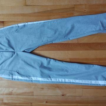 Zara - Straight-leg pants (Grey)