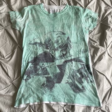 The Legend of Zelda  - Tee-shirts (Blanc, Vert)