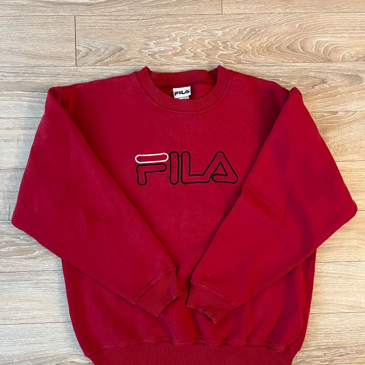 Fila crew neck on sale sweater