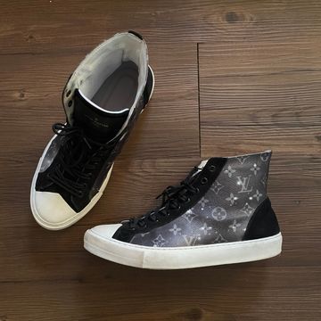 Louis Vuitton - Sneakers (Blanc, Noir, Or)